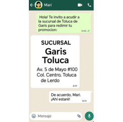 Mari te ayuda a elegir productos